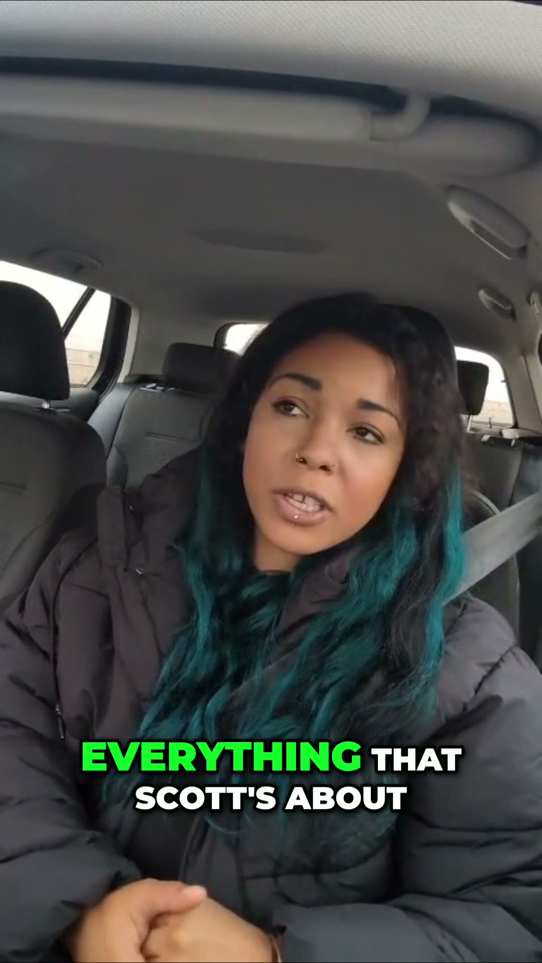 Chelsea speaking to camera about her journey with Social Legacy CIC